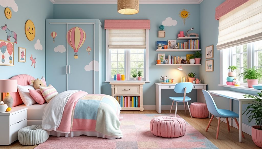 découvrez des idées inspirantes pour aménager la chambre de votre enfant de manière fonctionnelle et ludique. transformez cet espace en un lieu serein et créatif qui stimule l'imagination et favorise le bien-être de votre petit.