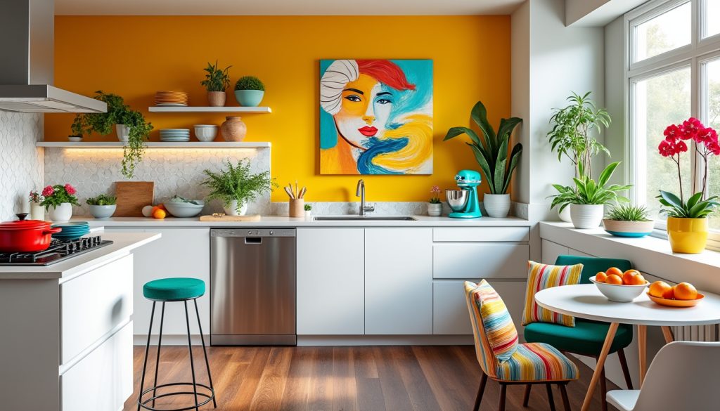 découvrez comment transformer votre cuisine avec des idées de décoration originales et colorées. apportez du pep's à votre espace culinaire grâce à des astuces tendance et des éléments décoratifs qui reflètent votre style. redonnez vie à votre cuisine et faites-en un lieu inspirant et chaleureux.